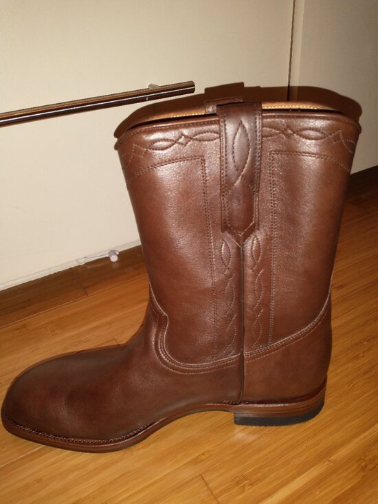 Ranch Road Leather Boots (never worn!) main image 5